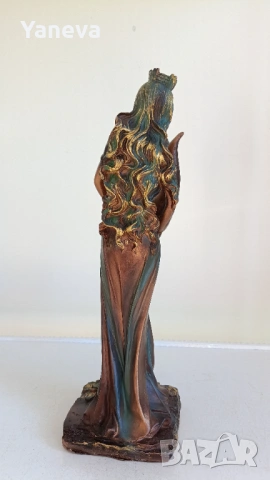 Фортуна , богиня на щастието, късмета и богатството , изобразявана с рог на изобилието. , снимка 5 - Статуетки - 53113883