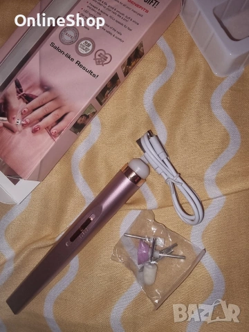 ПРОМО!!! Електрическа пила за нокти SALON NAILS, снимка 13 - Продукти за маникюр - 53615061