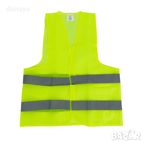 4047 Светлоотразителна жилетка със сигнални ленти, снимка 2 - Аксесоари и консумативи - 44365168