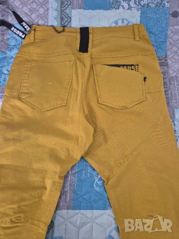 жълт панталон Паус, снимка 3 - Панталони - 53137922