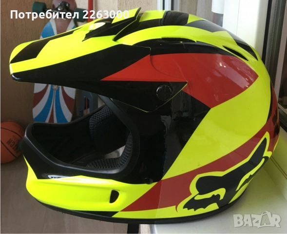 Full Face каска за спускане FOX Rampage L(59-60) на един сезон., снимка 3 - Аксесоари за велосипеди - 52921218