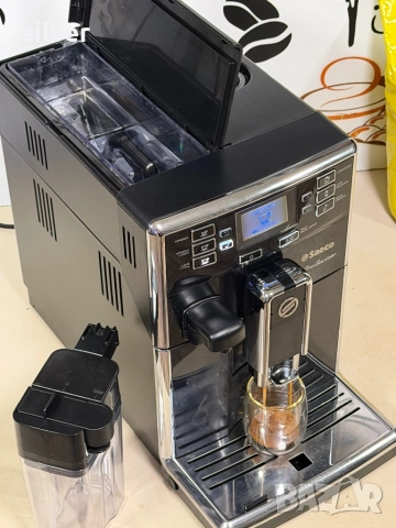 Кафемашина кафе автомат Saeco PicoBarista с гаранция, снимка 9 - Кафемашини - 52183184
