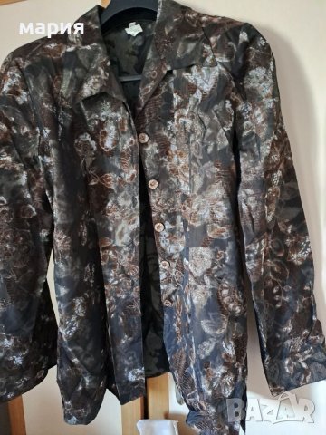 Дамска риза тип сако с лъскави нишки , снимка 1