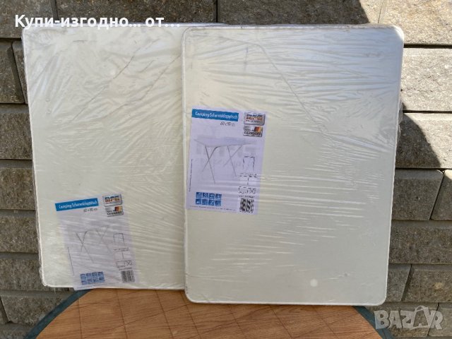 Къмпинг маса MFG , 60x80 , масивна , бял цвят, снимка 3 - Къмпинг мебели - 41698048