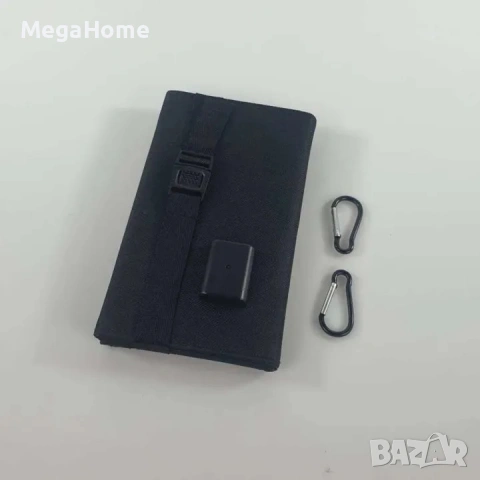 Сгъваем слънчев панел 20W 5V тип чанта за каравана и къмпинг, снимка 6 - Къмпинг осветление - 53291901