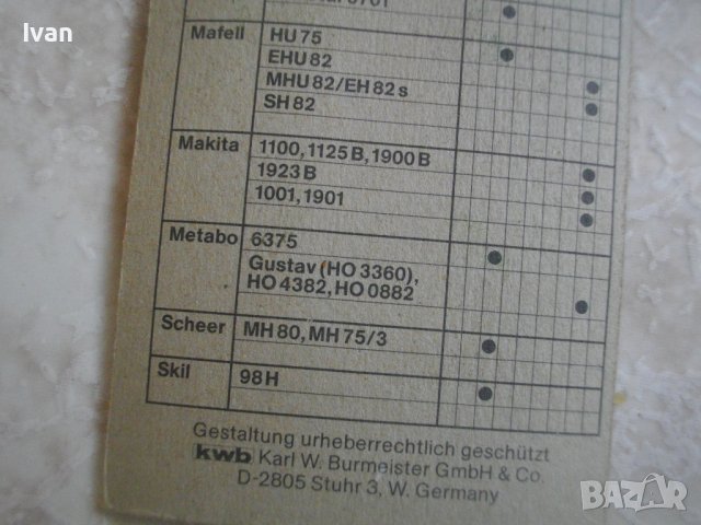 Нов Нож За Електрическо Ренде-Хобел-Универсален-82х5,5х1,1 мм-Немски-От Старото Качество, снимка 17 - Други инструменти - 40184746