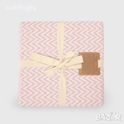 #Шалте с ресни в #розово , снимка 4 - Покривки за легло - 41859528