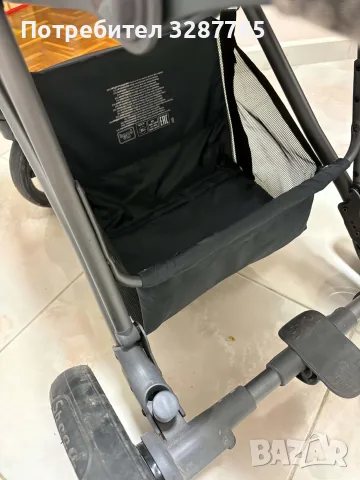 Бебешка количка 2в1 Bebetto Flavio , снимка 7 - Детски колички - 55993622