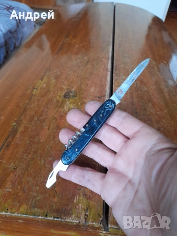 Стар джобен нож,ножче,ножка #155, снимка 4 - Други ценни предмети - 52136511
