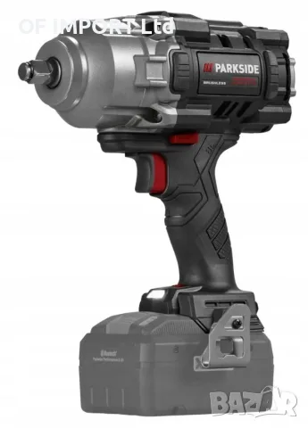 Мощен Безчетков Ударен Гайковерт PARKSIDE Performance 1356 Nm, снимка 3 - Гедорета - 56307985
