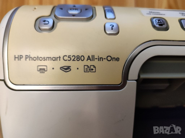 Принтер HP Photosmart C5280. , снимка 4 - Принтери, копири, скенери - 36173235