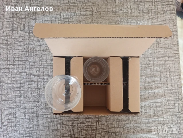 Продавам нов комплект чаши със столче за вино, саке, ликьор, снимка 5 - Чаши - 50884710