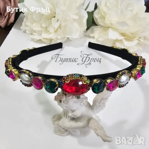 Диадема Астра , снимка 3 - Аксесоари за коса - 47276805