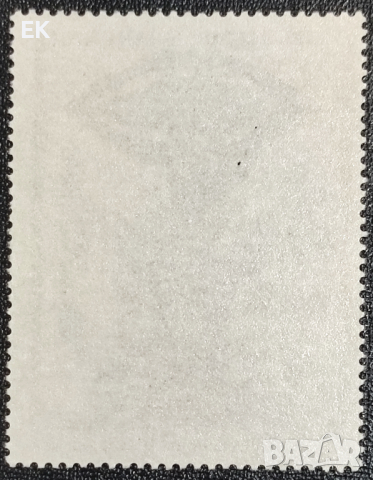 Франция, 1966 г. - самостоятелна чиста марка, изкуство, 3*14, снимка 2 - Филателия - 44622171