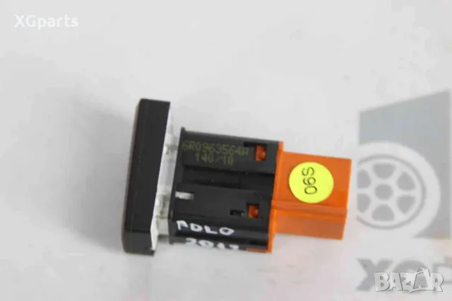  Бутон подгрев седалка за Volkswagen Polo V (2009-2014) 6R0963564A, снимка 2 - Части - 48957774