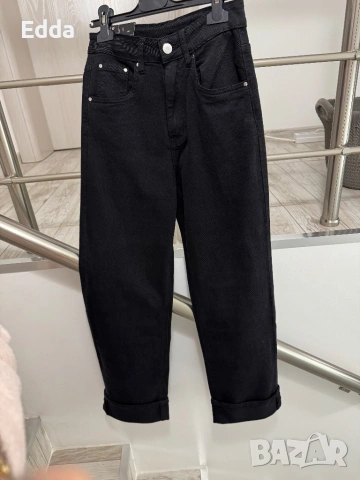 Черен панталон с и м 