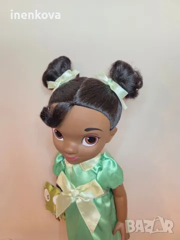 Кукла Тиана (Принцесата и жабокът)
42см.
Оригинална кукла на Дисни 
55лв.
, снимка 6 - Кукли - 50425771