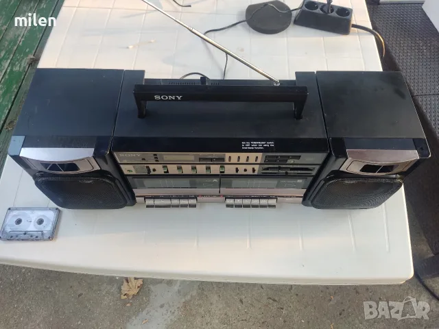 радио касетофон SONY CFS-W500L, снимка 6 - Радиокасетофони, транзистори - 56154366