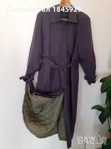 Дамски шлифер с допълнителна подплата, снимка 4 - Палта, манта - 48875717