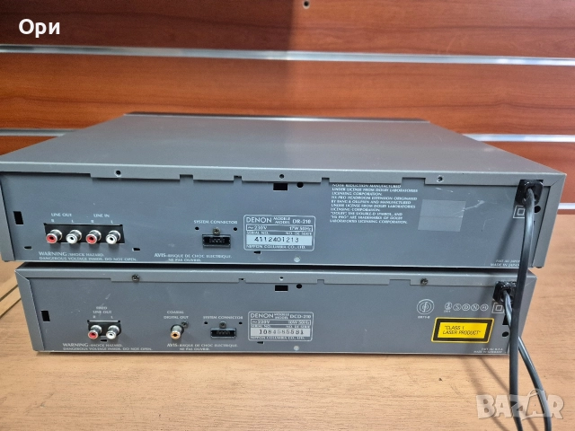 DENON дек и СД плеър с козметични забележки , снимка 13 - Декове - 52919334