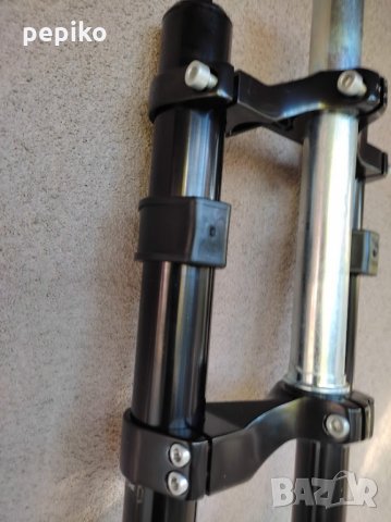 Продавам колела внос от Германия алуминиева магнезиева двукоронна вилка ZOOM WAIT 26 цола диск, снимка 12 - Части за велосипеди - 34627182