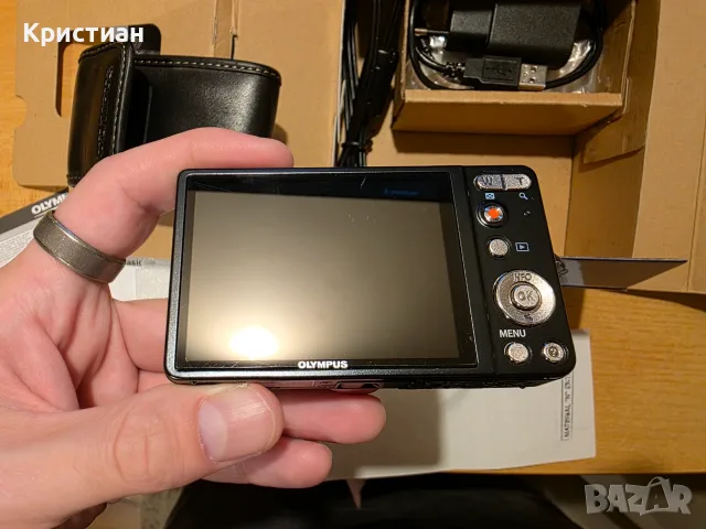 Olympus X-990 / VG-160, 14МP, x5 zoom, HD video, снимка 6 - Фотоапарати - 55981203