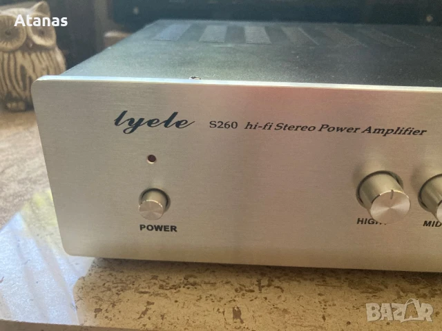 Lyete S 260 hi-fi усилвател, снимка 2 - Ресийвъри, усилватели, смесителни пултове - 50806249