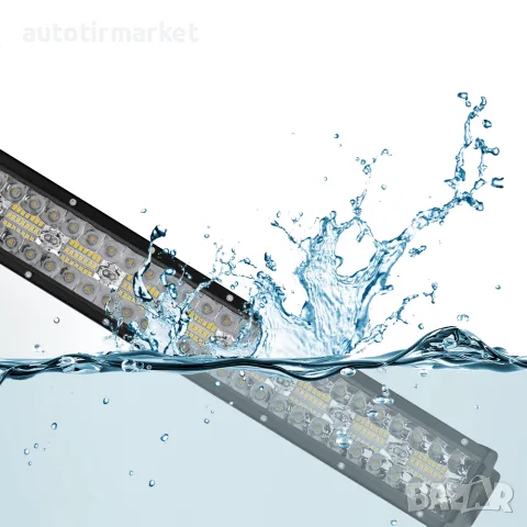 ЛЕД БАР 12D 22" (59см) 390W, снимка 2 - Аксесоари и консумативи - 56053244