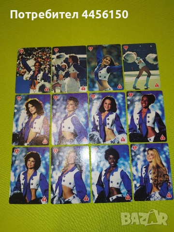 Карти с мажоретки USA, снимка 2 - Карти за игра - 53700138