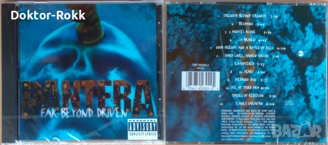 Pantera - оригинални CD издания , снимка 3 - CD дискове - 50871469
