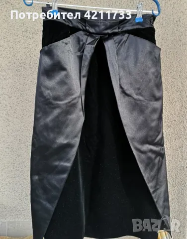 дизайнерска италянска MANI пола 100 % вълна XS НОВА