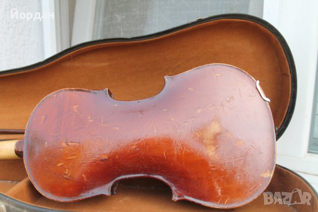 Българска цигулка /фабрика-Гулса 1959 г./, снимка 12 - Струнни инструменти - 41679337