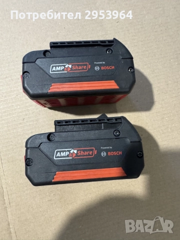Bosch 18V 4.0 Ah батерии със зарядно, снимка 3 - Други инструменти - 56041126