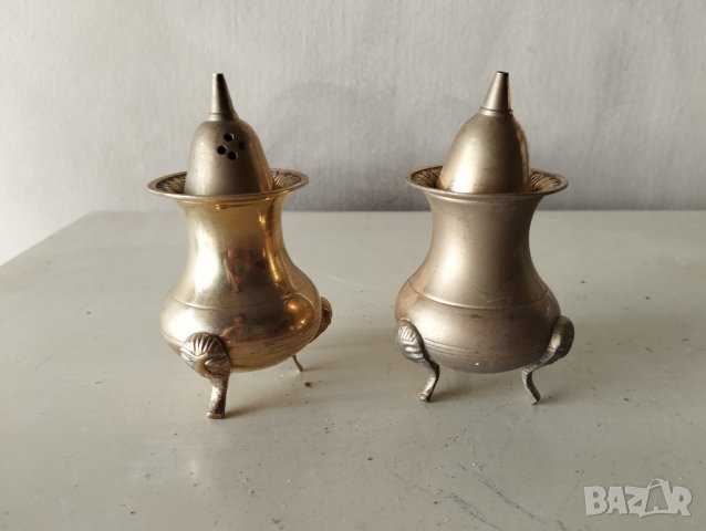 две месингови солници-комплект