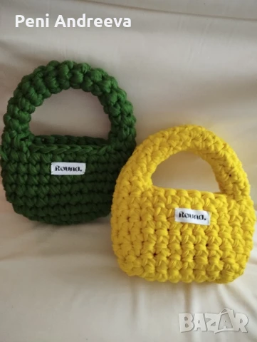 Ръчно изработени плетени чанти, снимка 2 - Чанти - 50480149