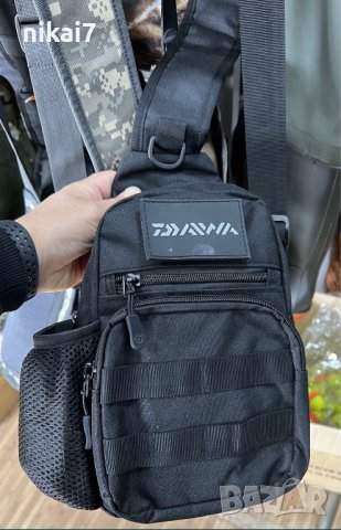 тактическа чанта паласка през рамо военна лов туризьм джоб за вода, снимка 11 - Чанти - 41770263