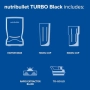 Нов Мощен блендер Nutribullet 1000W за лед, ядки и замразени плодове, снимка 5