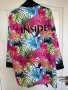 Разкошна кимоно one size размер екзотичен принт цветя флорален десен птици птица , снимка 14
