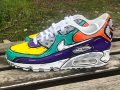 Nike air max 90 100% оригинал cartoon customized ръчно рисувани, снимка 12