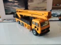 Метална количка SIKU Камион Вишка Mercedes LKW, снимка 7