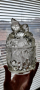 Стъклена захарничка/бонбониера , снимка 1 - Антикварни и старинни предмети - 36009343