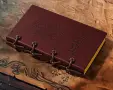 Луксозен винтидж тефтер Harry Potter Gryffindor , снимка 2
