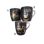 Керамична чаша, COFFEE, 9x11 см, 200ML, варианти, снимка 1 - Чаши - 44804850