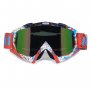 Мото очила Automat, Предпазни, X-495-C, Цветно стъкло