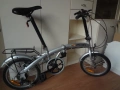 Сгъваем компактен велосипед 16 инча със 6 скорости, снимка 2