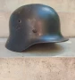 Немска Бойна Каска WW2 , снимка 4