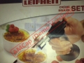 Комплект за крем брюле Leifheit-уред за фламбиране-нов  