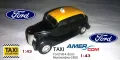 Amercom Ford V8 1950 Montevideo Taxi - Мащаб 1:43, снимка 1