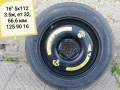 16 5х112 16 5x112 Патерица Резервна гума Mercedes, Audi, Vw, Skoda, Seat, снимка 2