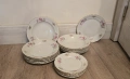 Бохемия Чехословакия– сервиз за хранене, костен порцелан, 17части, снимка 2
